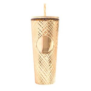 Rachel Miriam Gold 20oz Dream Big Tumbler with Straw